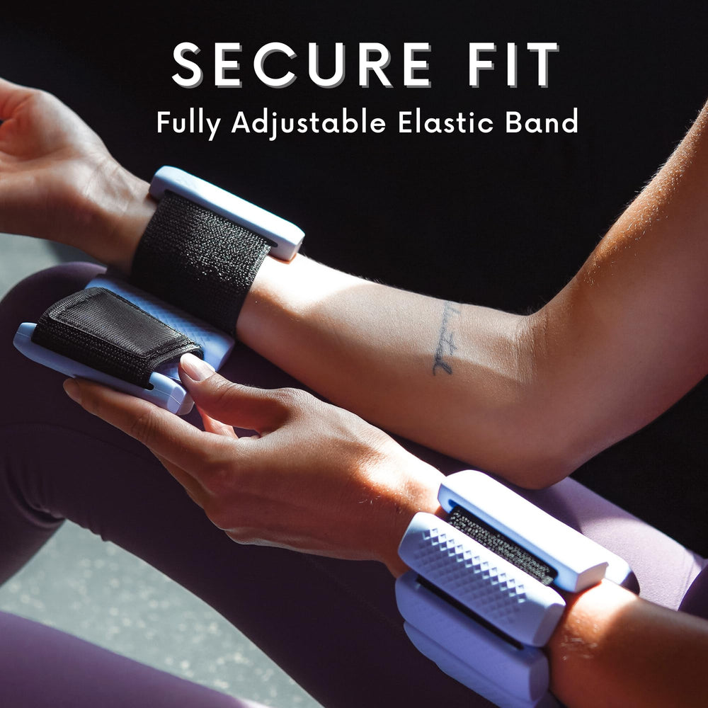 Polyfit detailed shot of adjustable Velcro strap for a custom secure fit benefit
