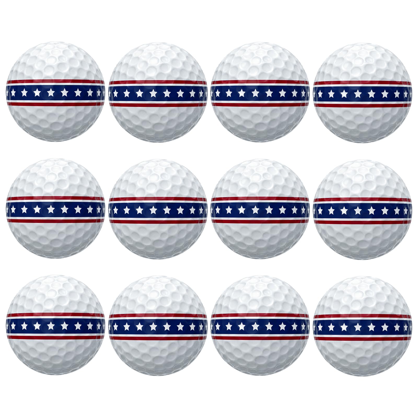 Ponsonbay golf balls in range bucket demonstrating everyday practice durability