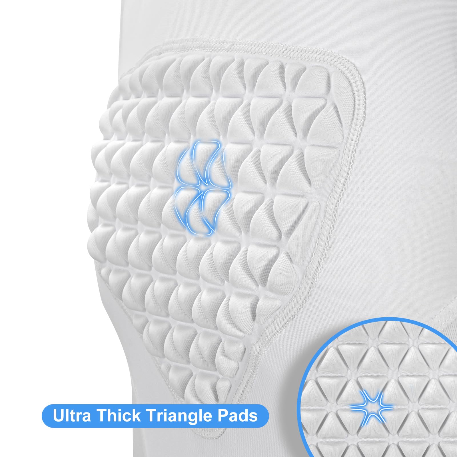 PORTEC close-up of EVA sternum padding for impact absorption