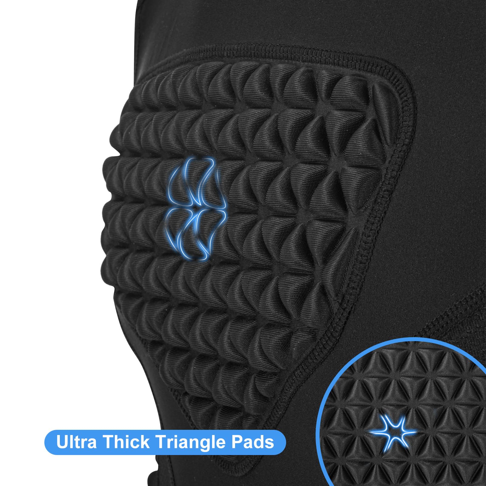 PORTEC close-up of EVA foam pad highlighting shock absorption and durability