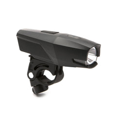 Portland Design Works front view of headlight showing compact design and strong beam