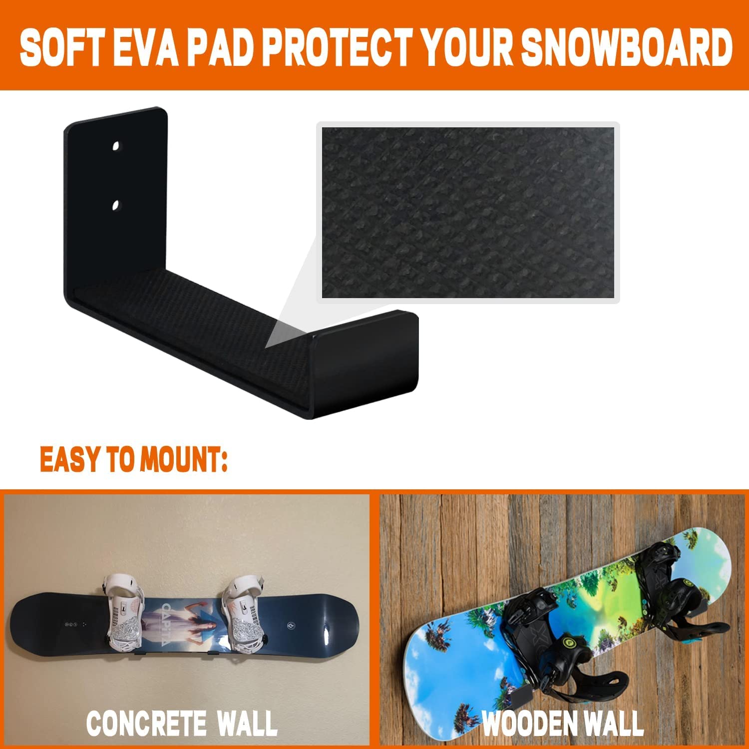 Poskad installation hardware with screws and anchors for easy mounting