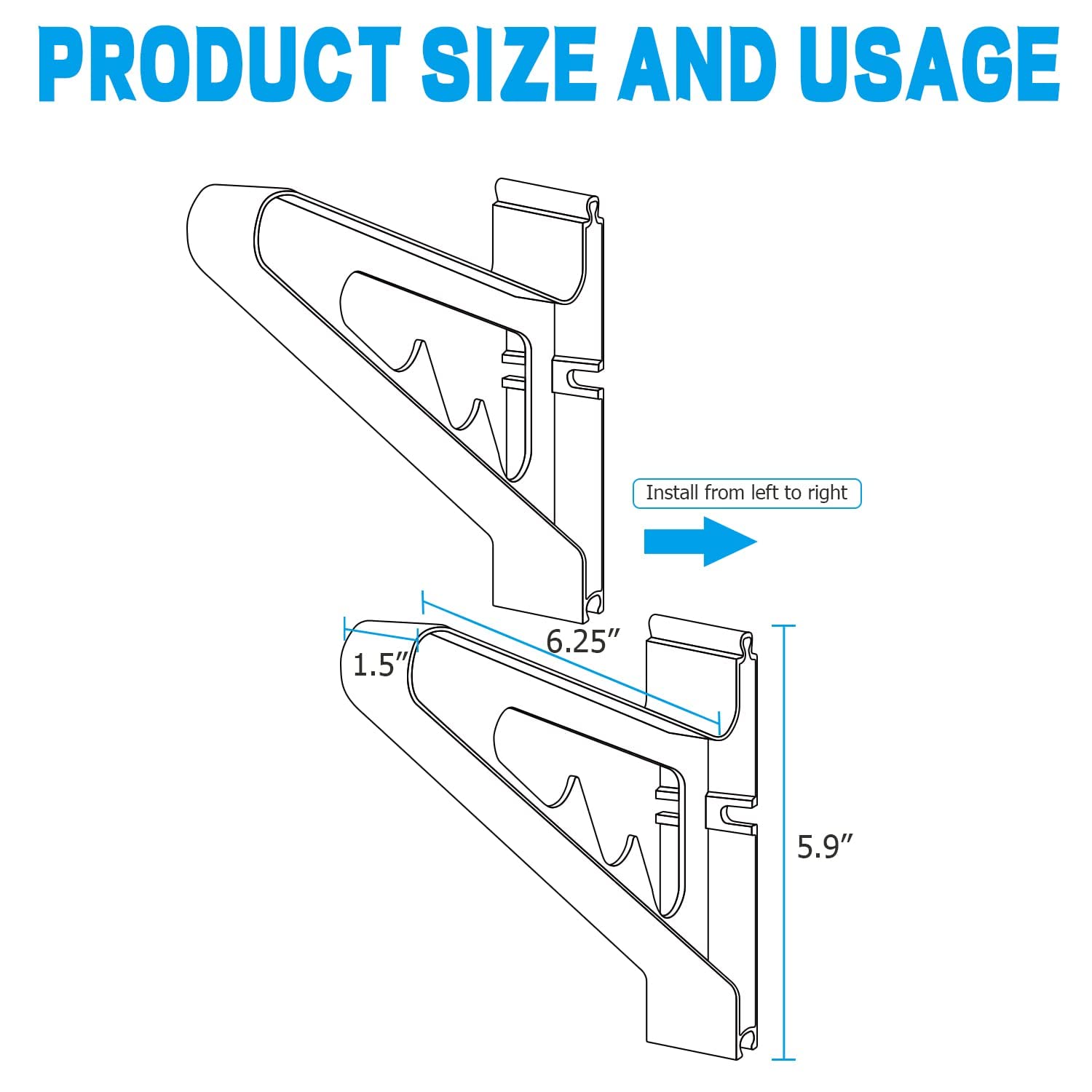 Poskad holders supporting longboard and skateboard showing versatile board compatibility