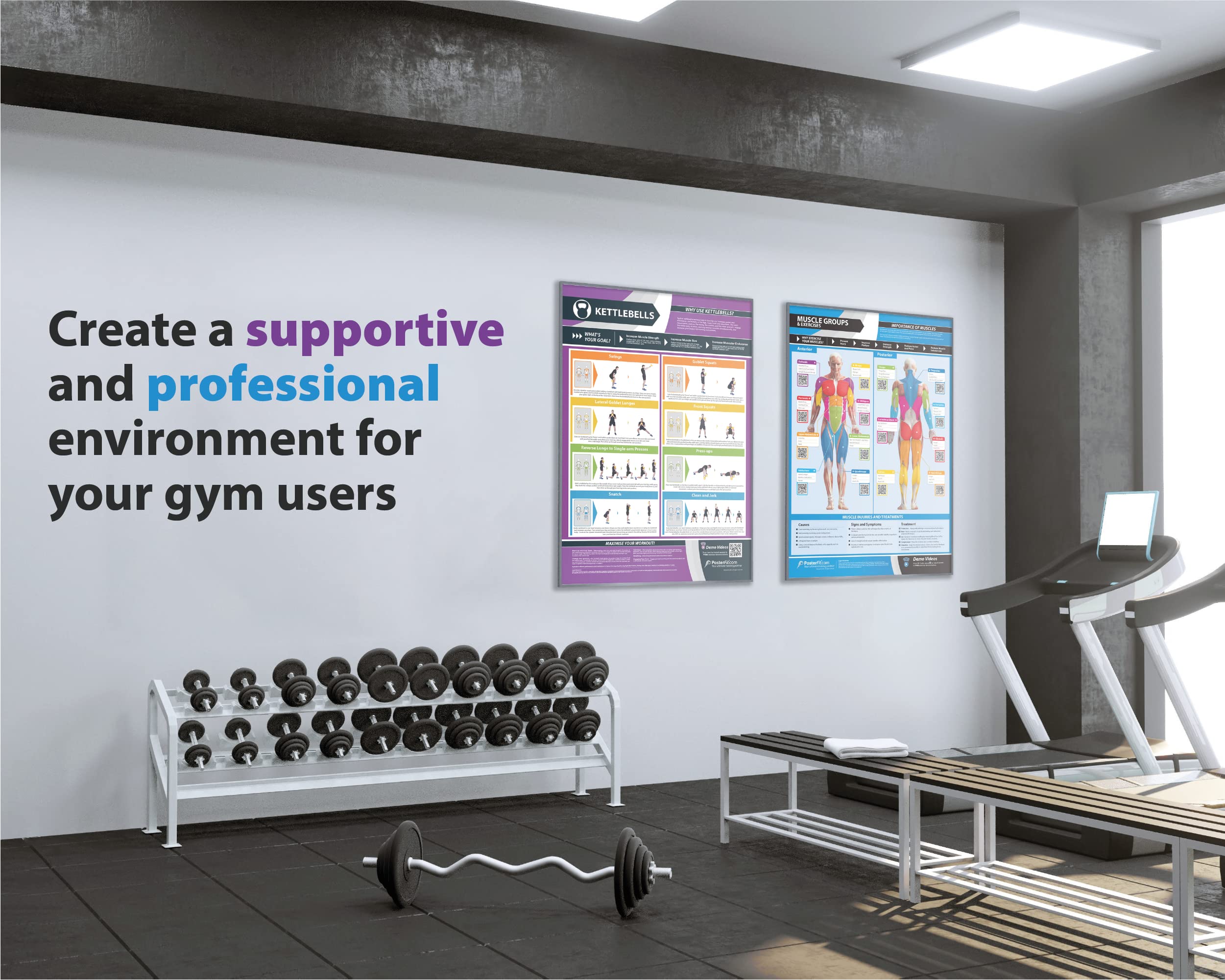 Posterfit poster next to a doorframe to show 33 x 23.5 inch scale and wall fit