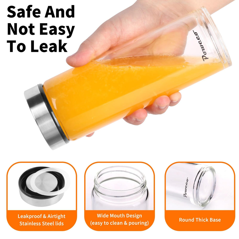 poweco stainless steel lid detail showing airtight seal for leak-resistant transport