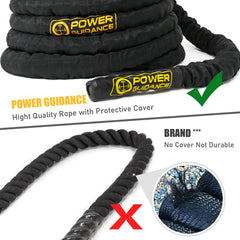 POWER GUIDANCE heat-shrink handle close-up giving secure grip and reduced hand friction