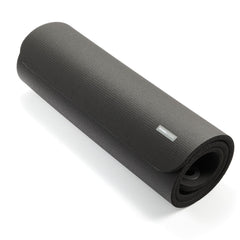 Power Systems folded mat on shelf illustrating compact storage for studios and homes