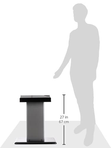 POWERBLOCK stand beside a person to show size and ergonomic pickup height