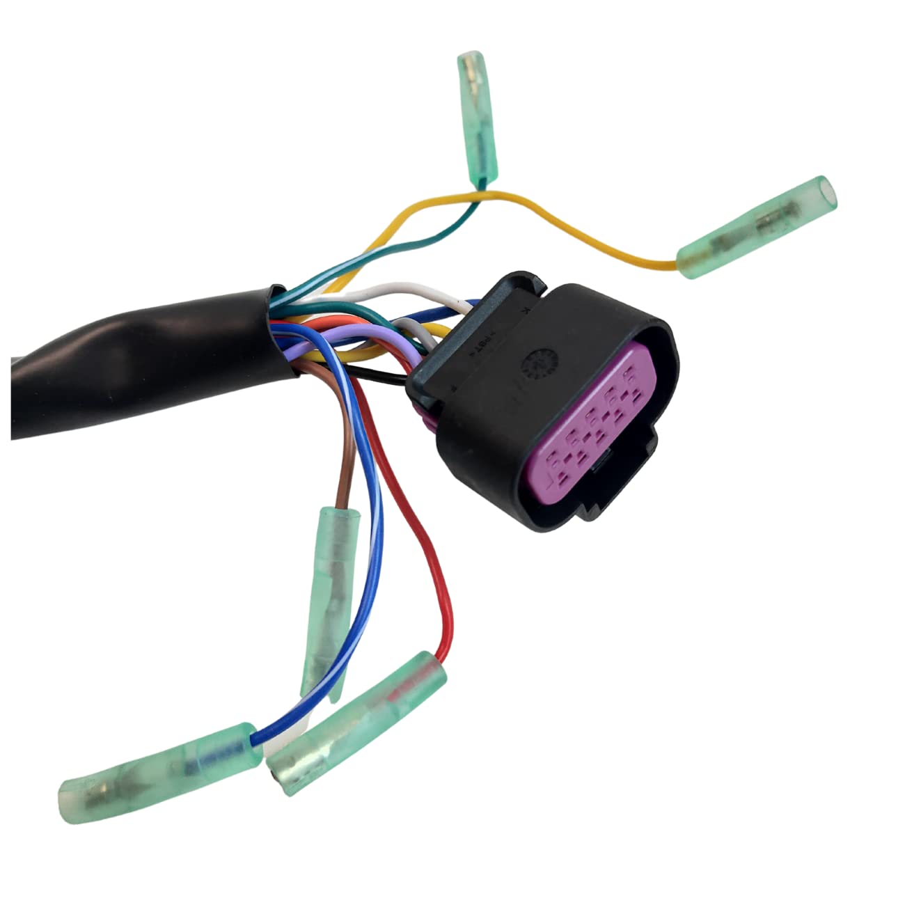 POWEROB TEC keyed ignition close-up providing secure start control