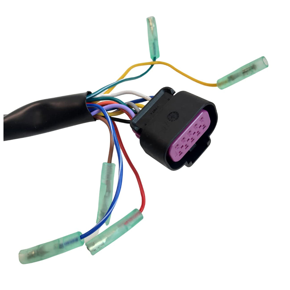 POWEROB TEC keyed ignition close-up providing secure start control