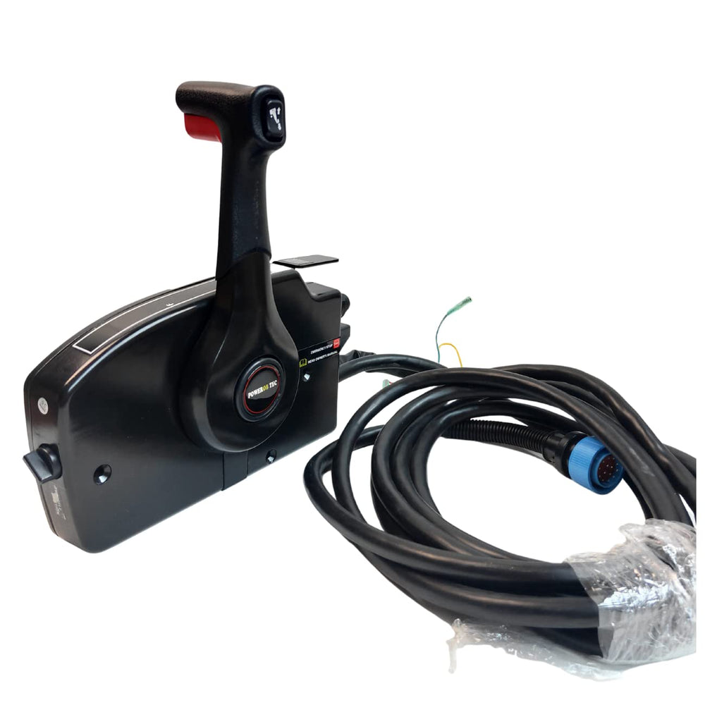POWEROB TEC side profile showing mounting points and compact footprint