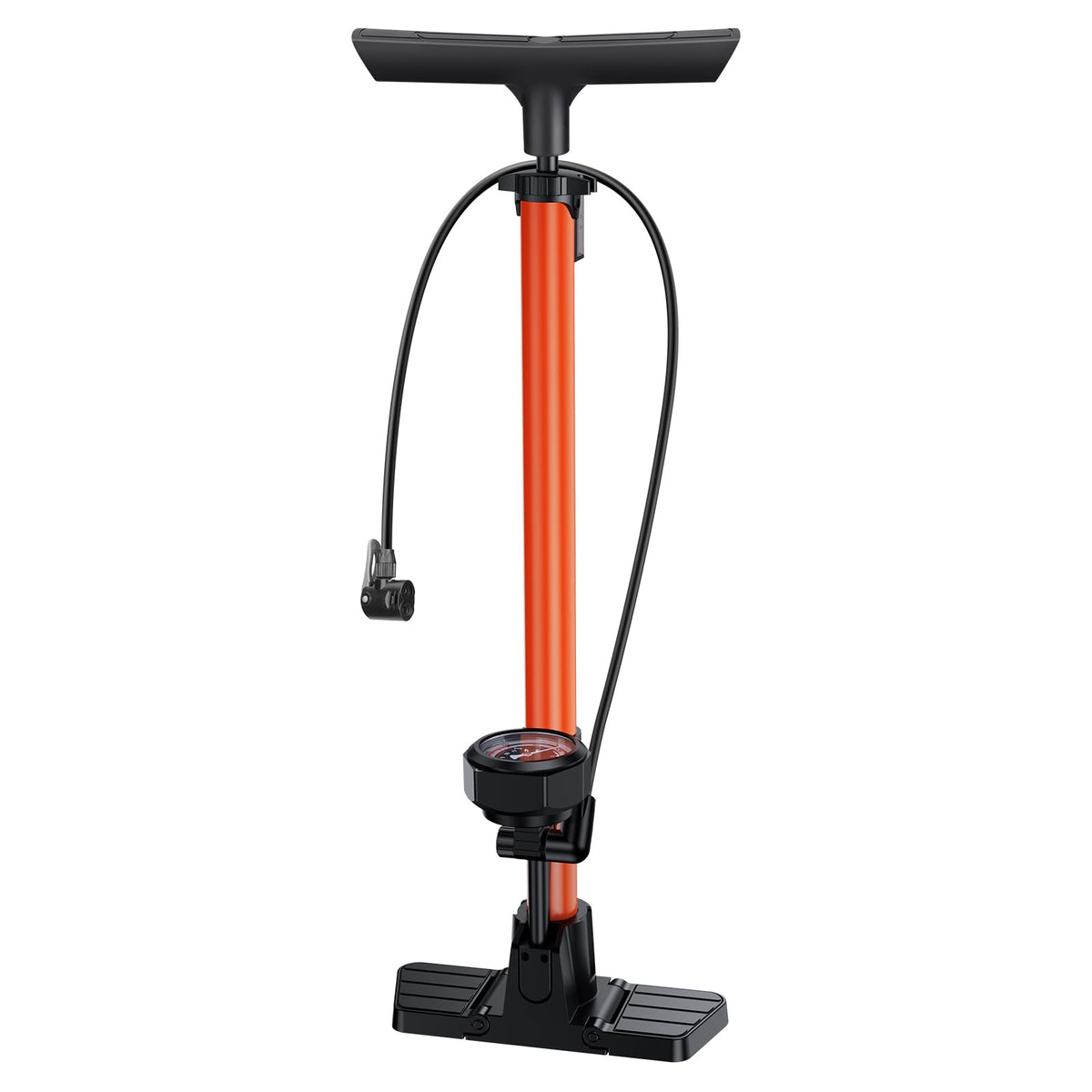 POWVINE front view full pump showing tall column and stable base benefit: comfortable pumping
