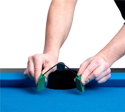 Practice Pro fitted in side pocket showing reduced opening benefit