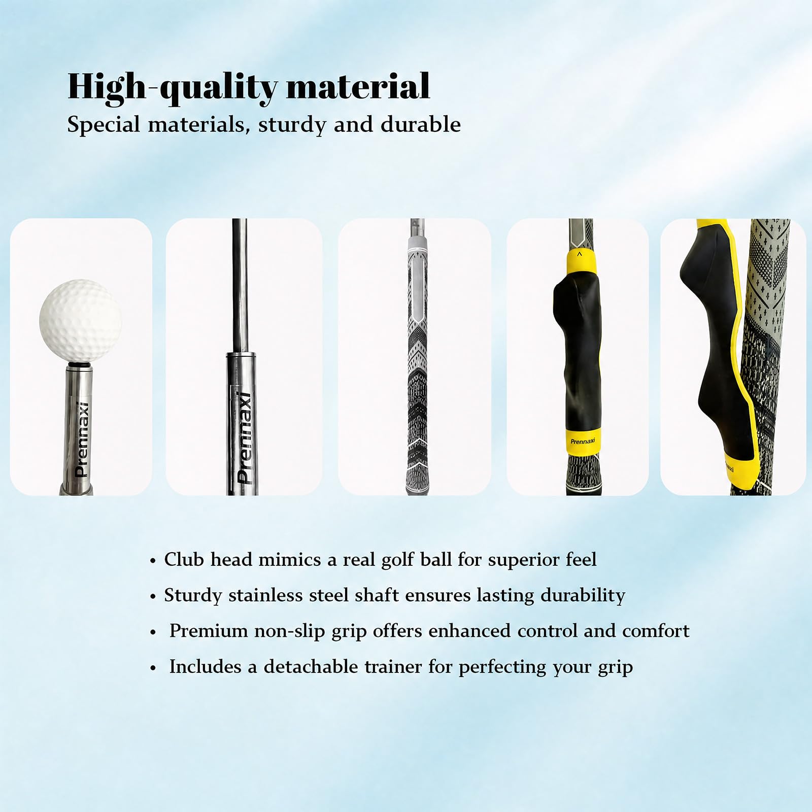 Prennaxi compact retracted beside a ruler, shows travel-friendly size and convenience