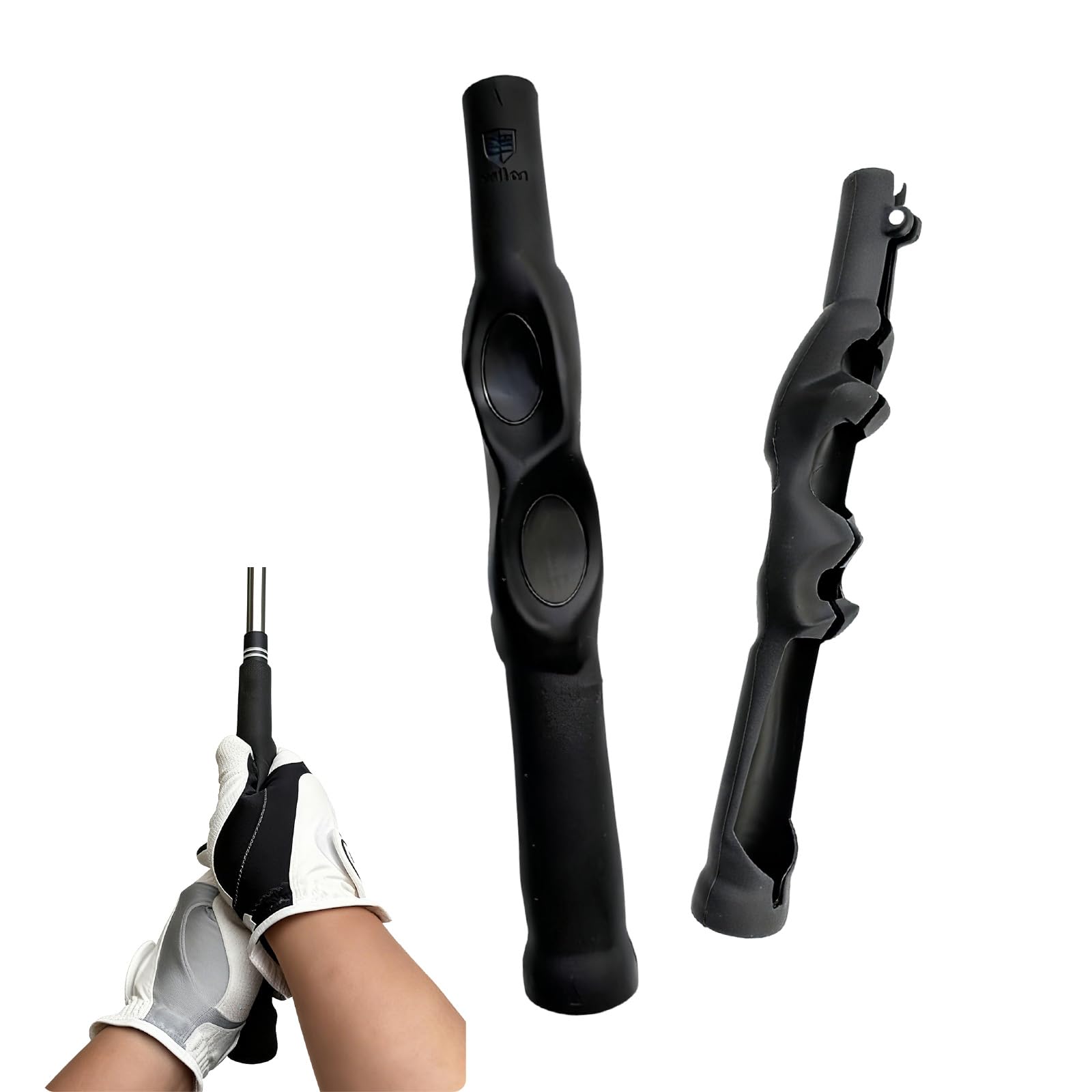 Prennaxi front view of trainer showing correct hand positioning and instant alignment benefit