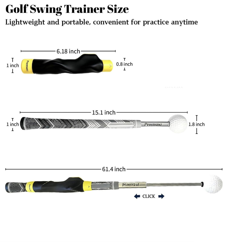 Prennaxi being used for pre-round warmup, promotes reliable feel before teeing off