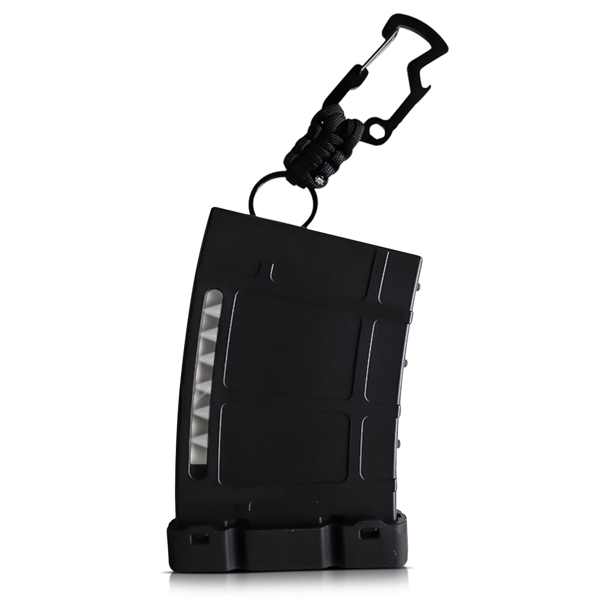 Prime Collectibles Teemags front view showing sleek black holder and neat tee storage benefit