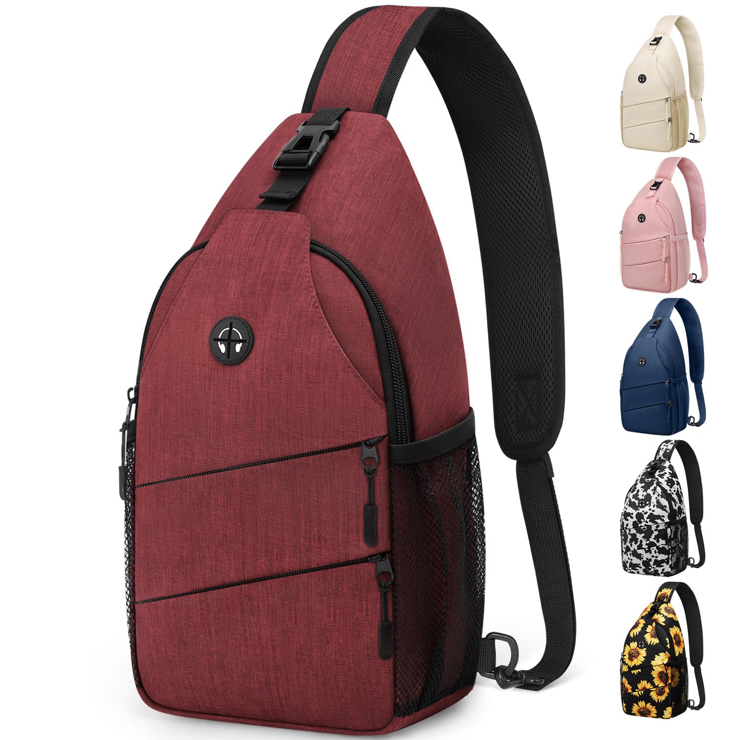 Pritent front view showing pockets and clean silhouette for organized carry