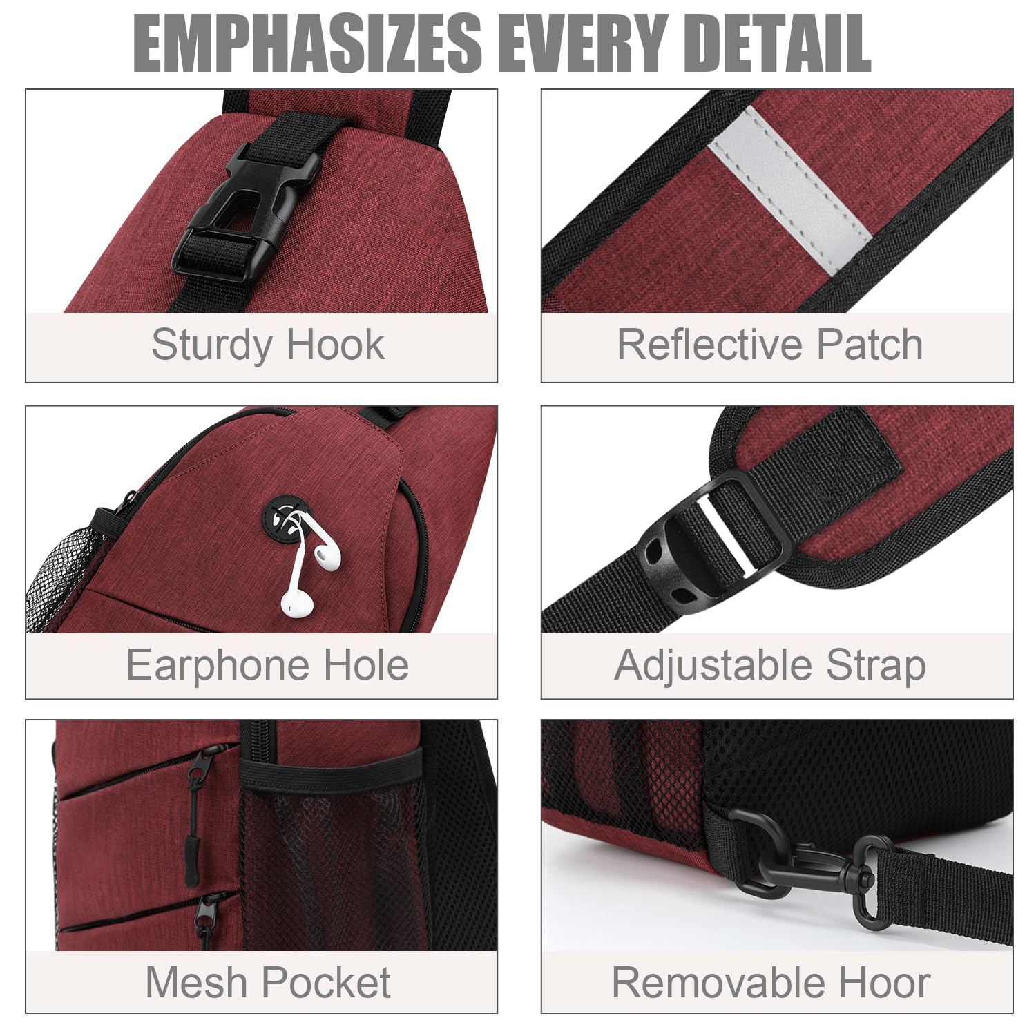 Pritent side mesh pocket holding bottle for quick access on the go
