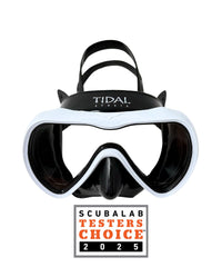 Pro Shot close-up of replaceable anti-fog film showing durable clear protection