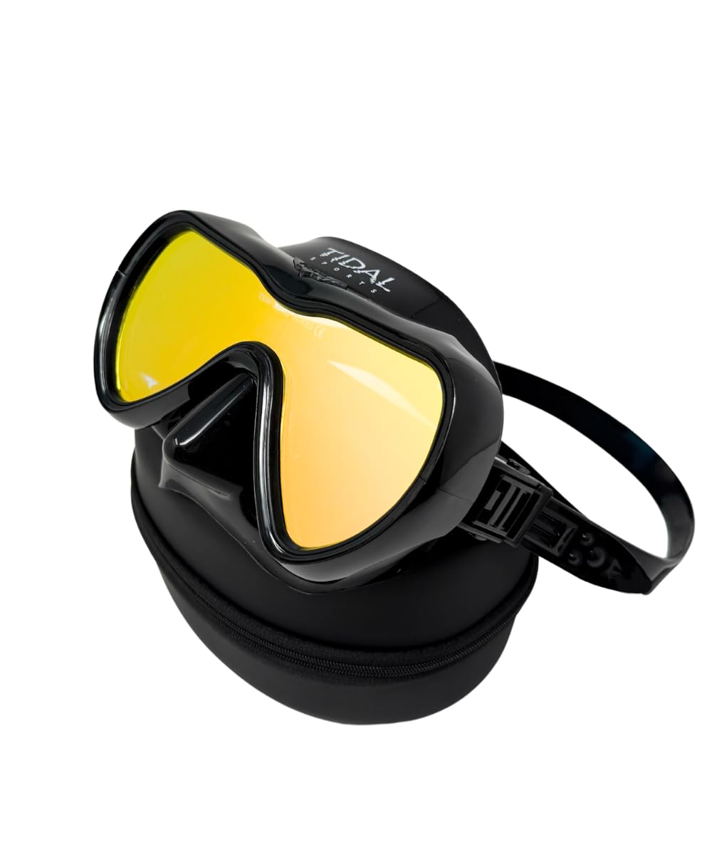 Pro Shot tidal mask anti-fog film closeup showing replaceable film benefit prolonged anti-fog