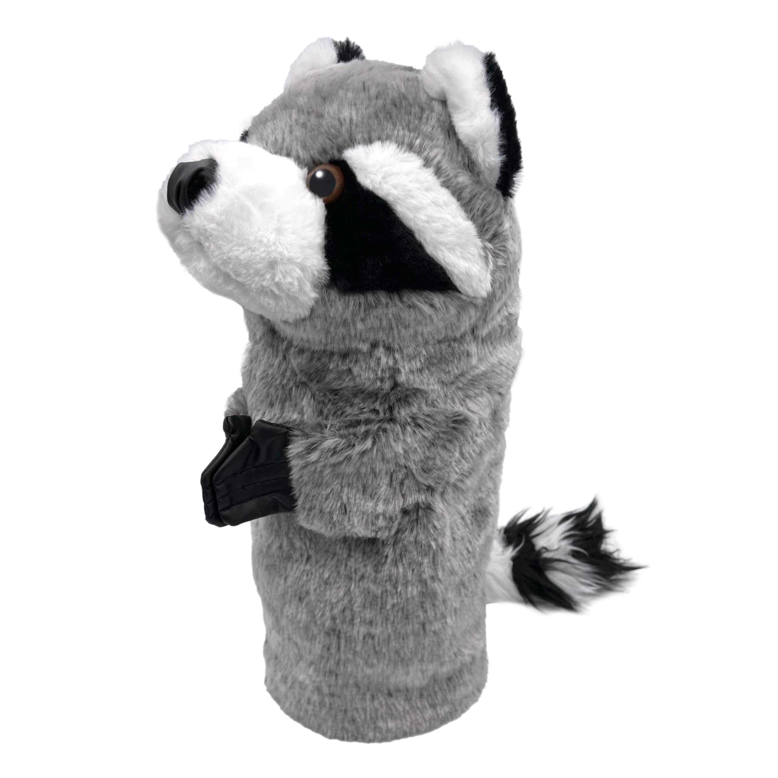 ProActive Sports raccoon front view showing plush design and playful look for personalization