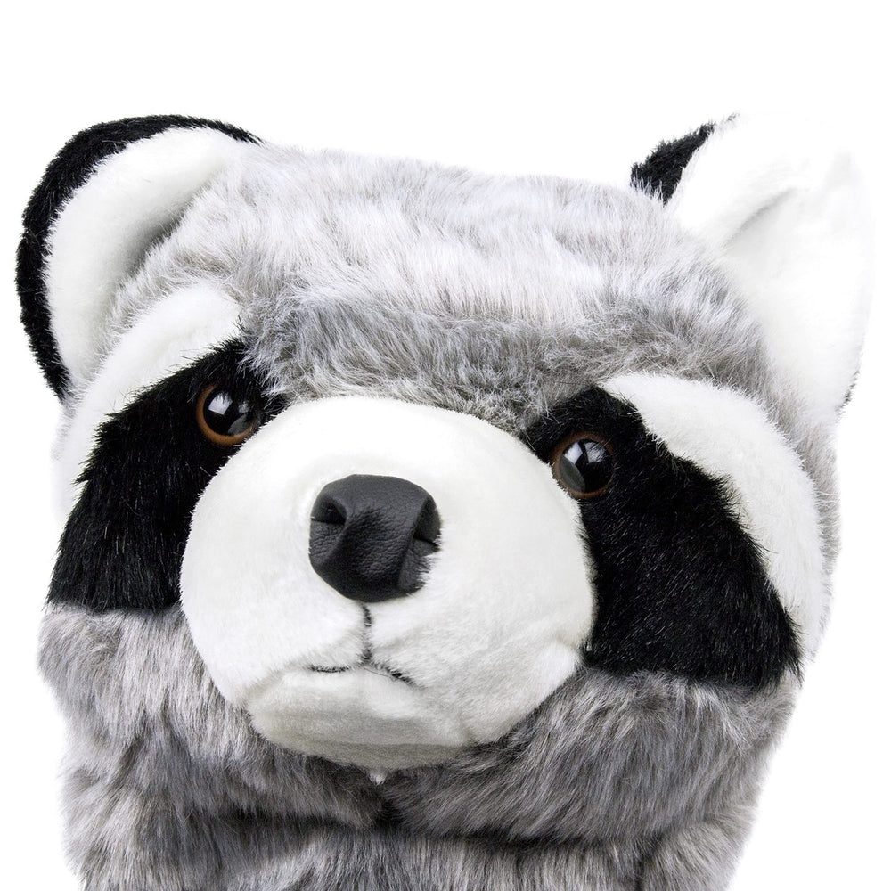 ProActive Sports raccoon in golf bag lifestyle shot adding character and quick recognition