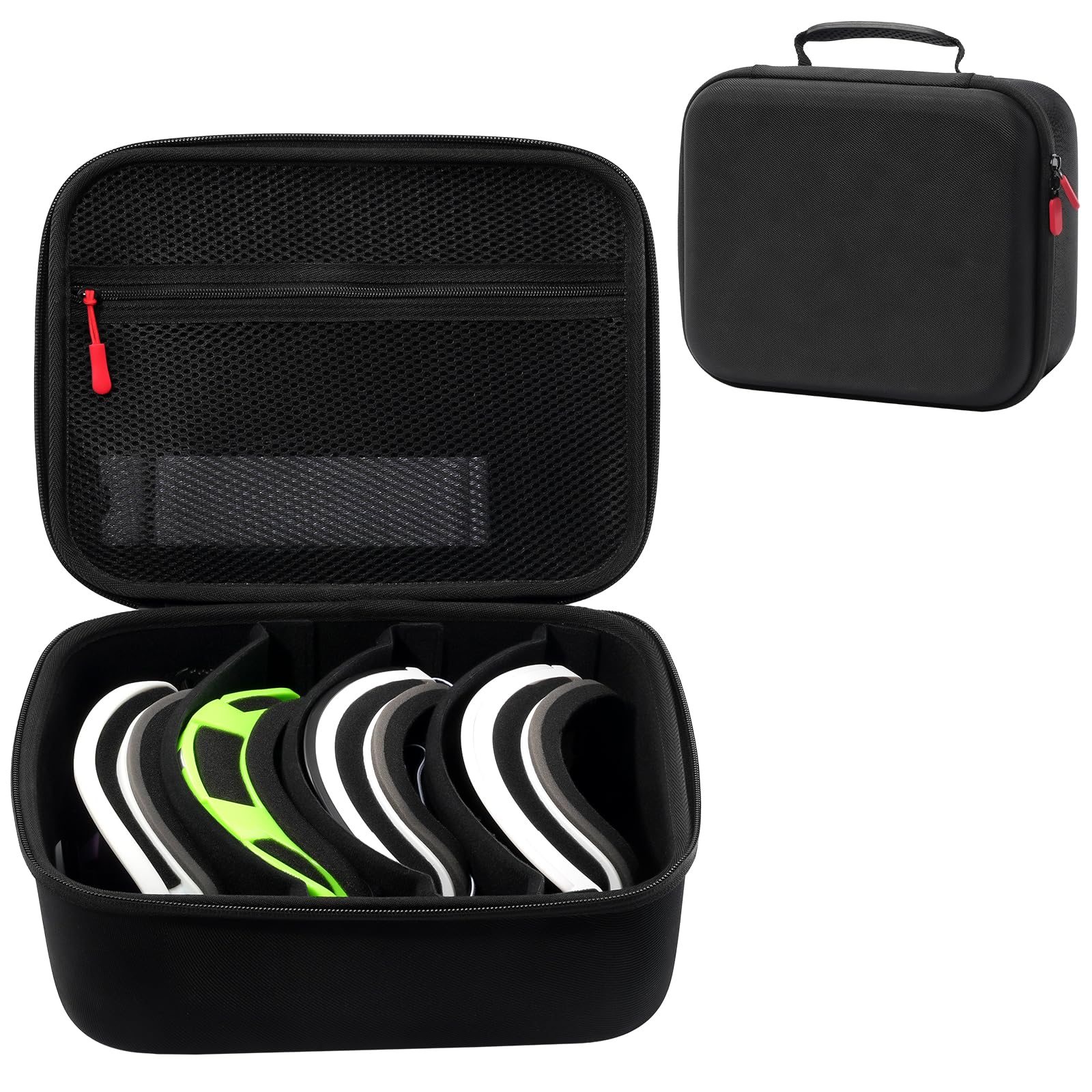 ProCase front view showing sleek black shell and secure latch for reliable protection