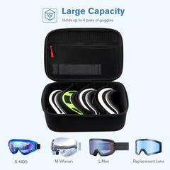 ProCase ergonomic handle held by hand illustrating easy carrying on the go