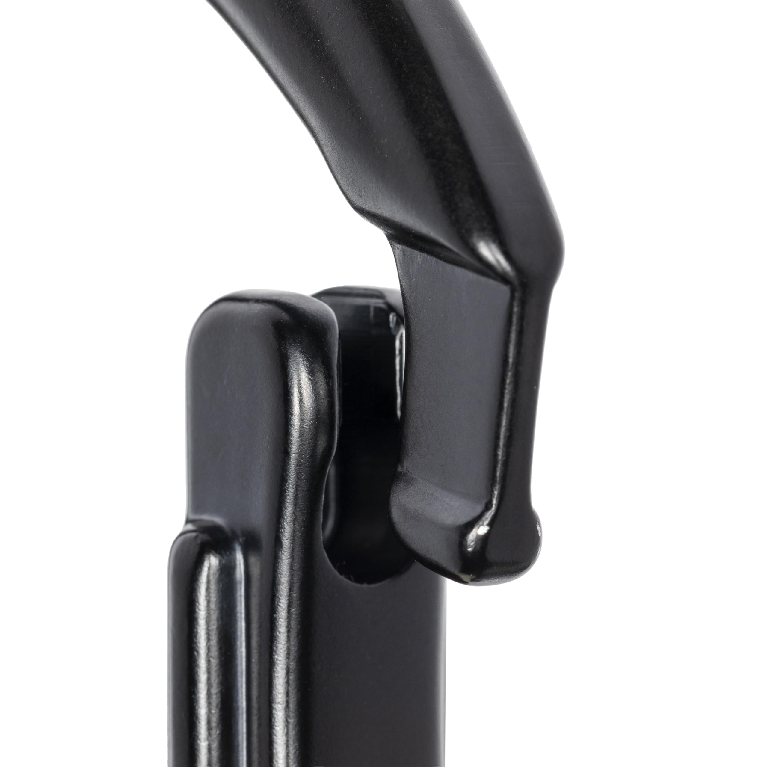 ProClimb gate mechanism close-up showing double-action lock for secure operation