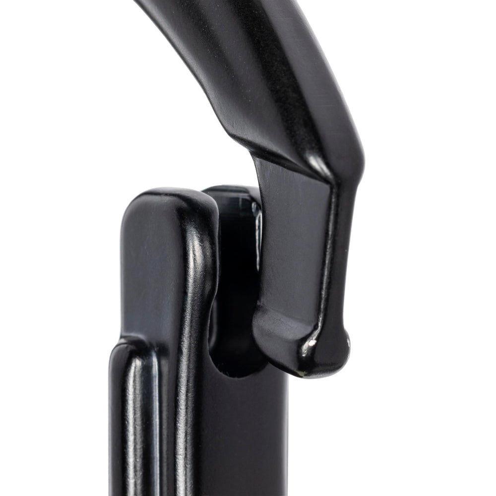 ProClimb gate mechanism close-up showing double-action lock for secure operation