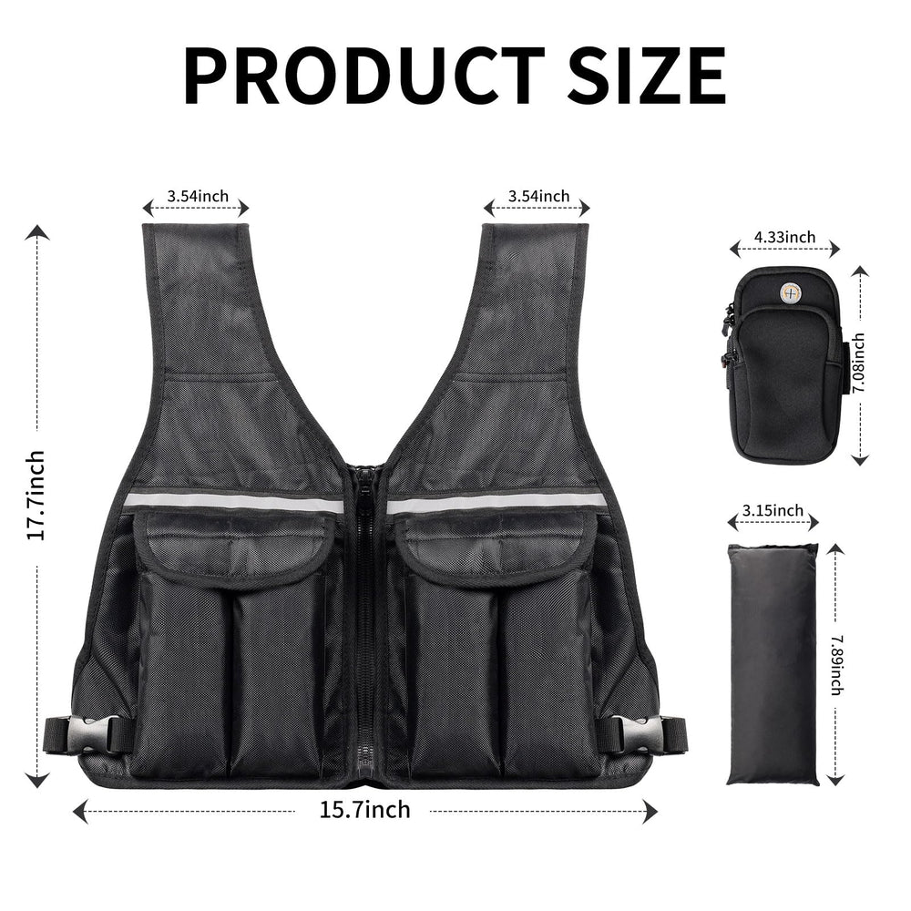 Prodigen detail of removable sandbag pockets enabling precise weight adjustments
