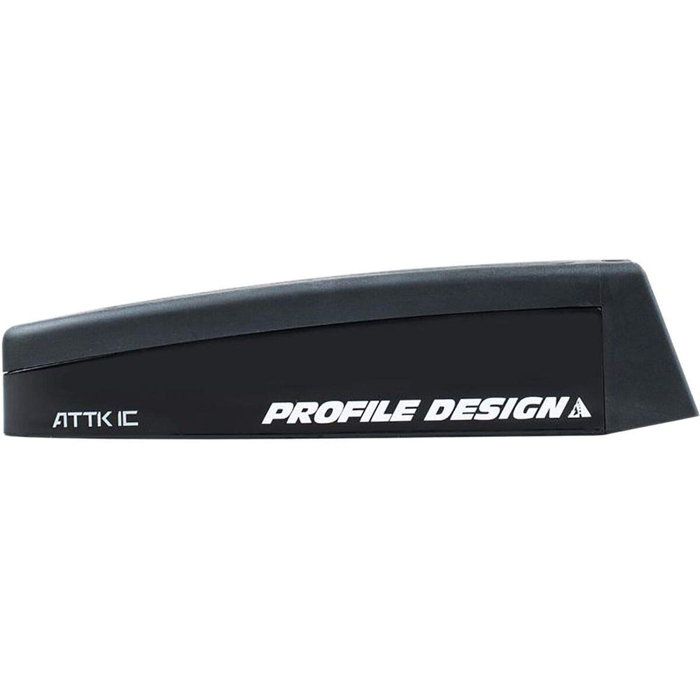 Profile Design ATTK IC on a bike top tube demonstrating clean cable routing benefit