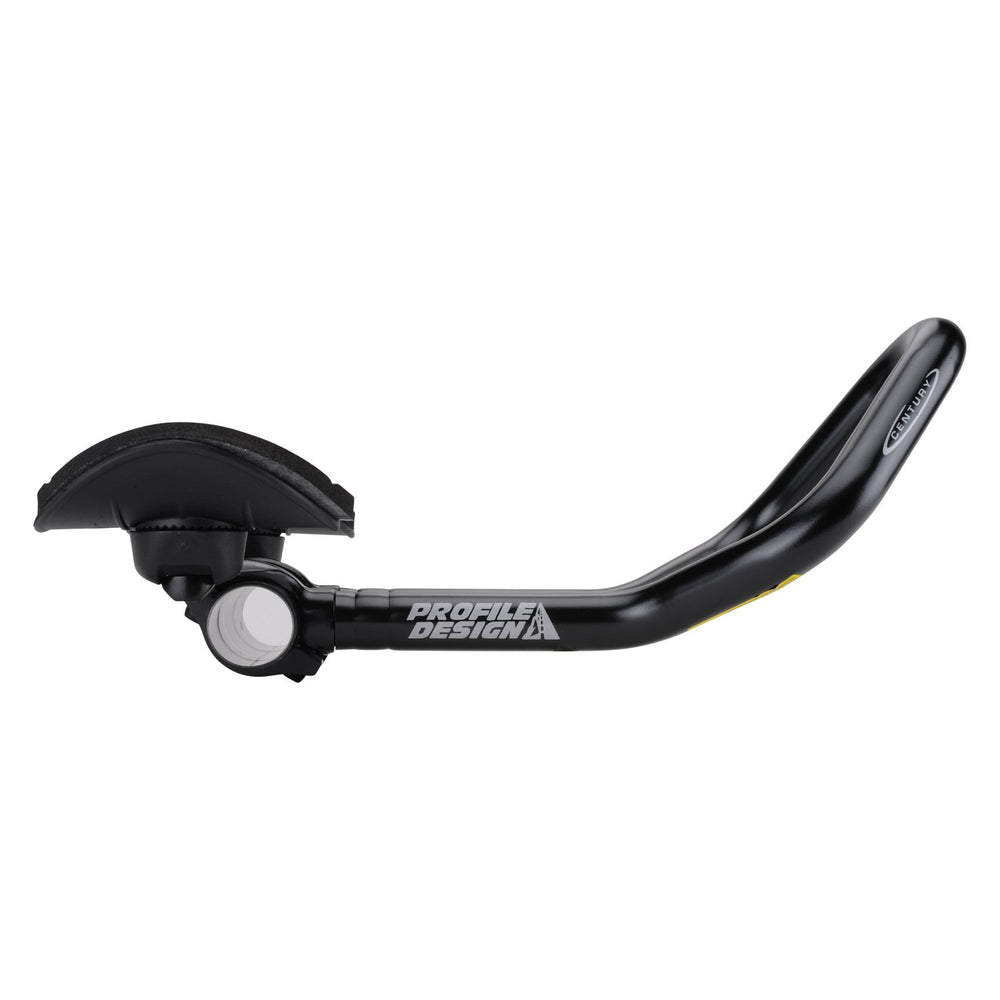 Profile Design Century Aero Bar mounted on a road bike in ride position showing aerodynamic benefits during training