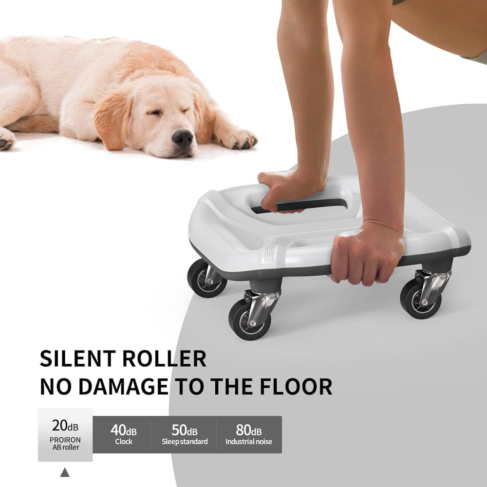 PROIRON side profile on mat showing low-profile compact footprint