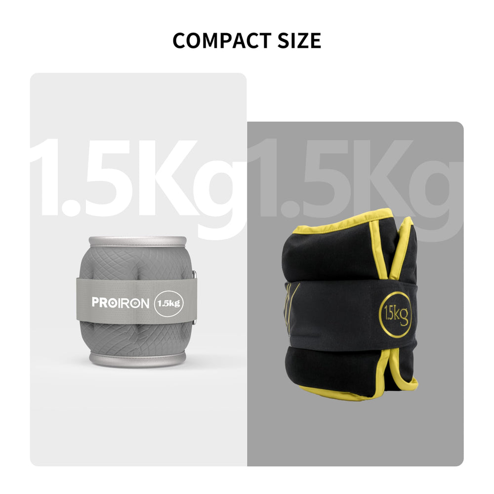 PROIRON internal iron sand fill shown to highlight leak-proof construction
