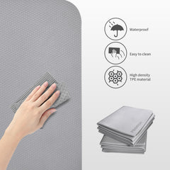 PROIRON close-up of bottom wave texture showing floor traction and stability