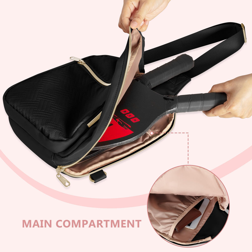 Prokva side profile with adjustable strap demonstrating comfortable carry benefit