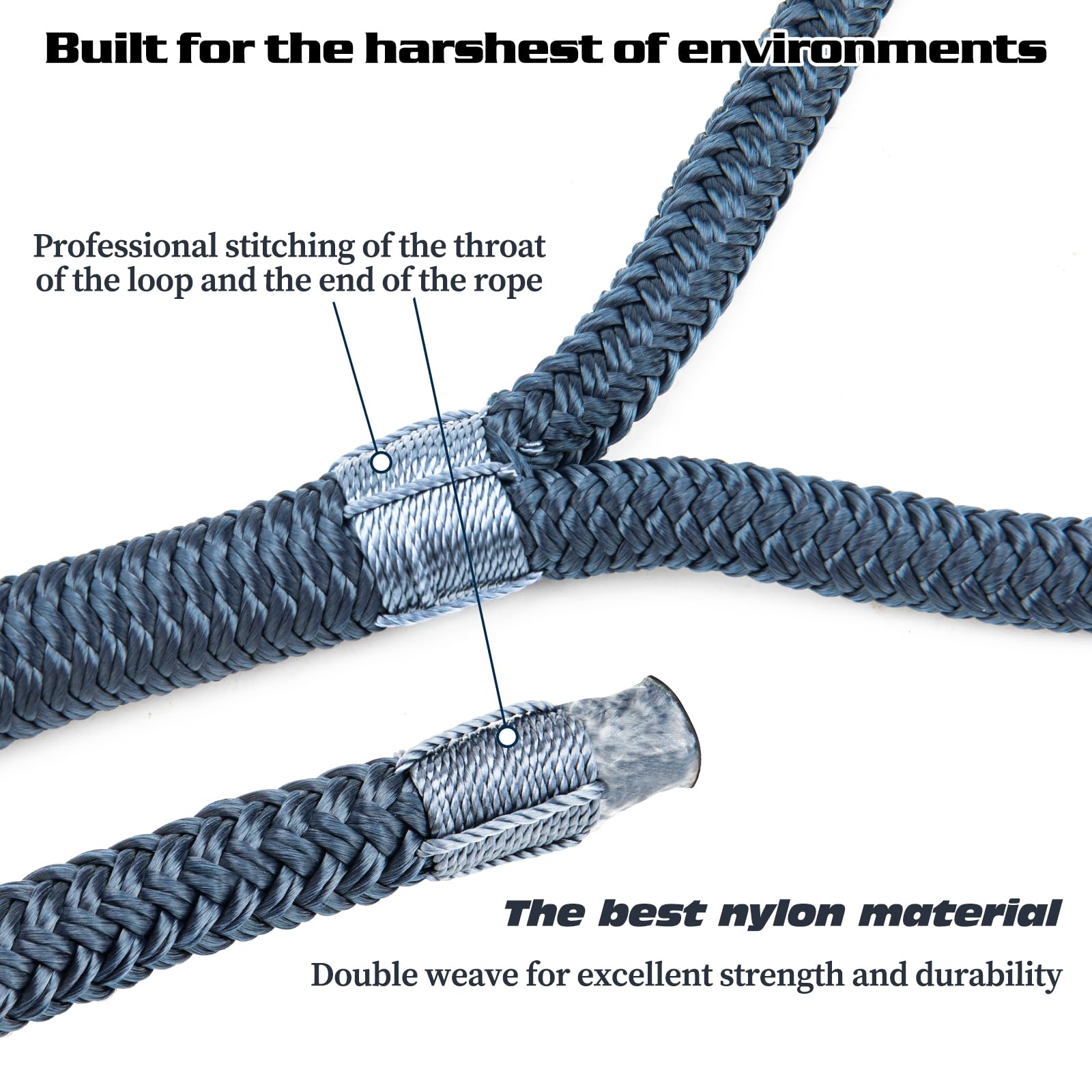 PropelTech rope tied to dock cleat demonstrating secure mooring benefit