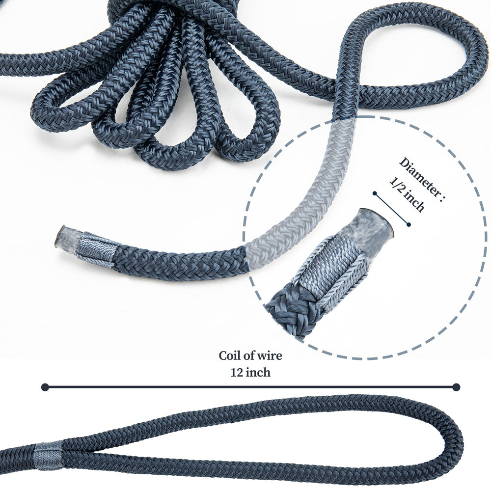 PropelTech hand-stitched 12 inch pre-spliced eye loop for easy attachment