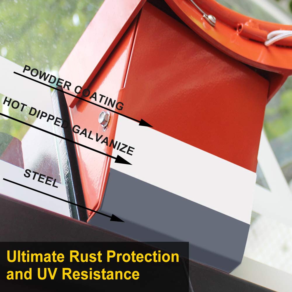 ProSlam side profile demonstrating full 180° flex protects backboard