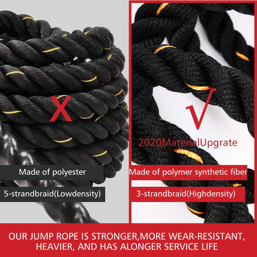 Proud Panda detailed shot of nylon-sleeved rope showing durable texture