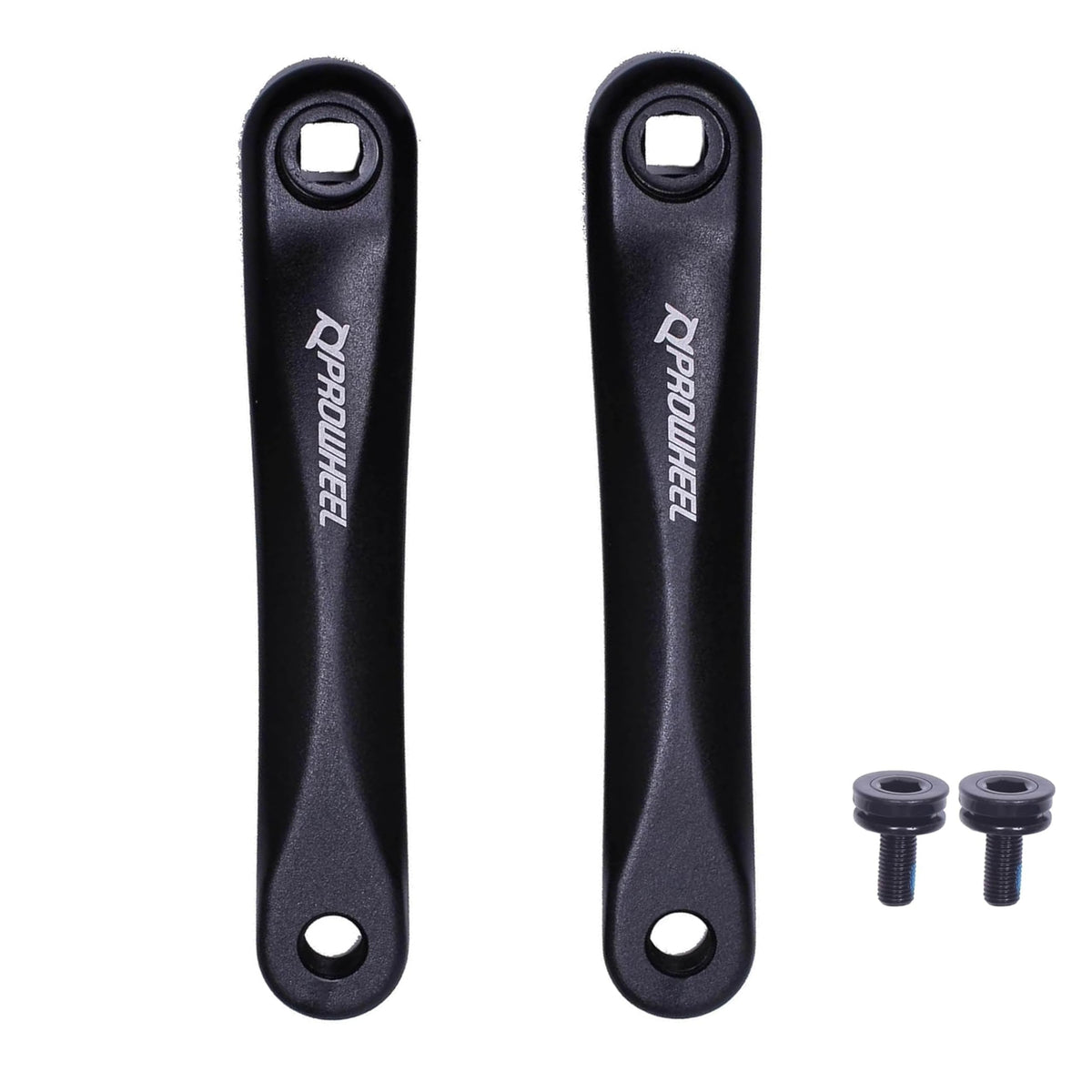 PROWHEEL front view of crank arm showing finish and profile, durable replacement
