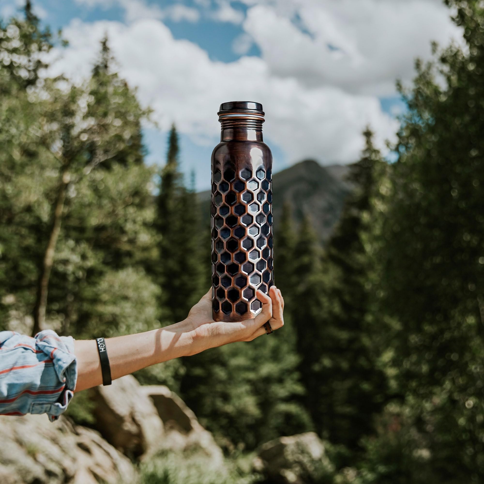 PRURA bottle inside gym bag illustrating portability and everyday use