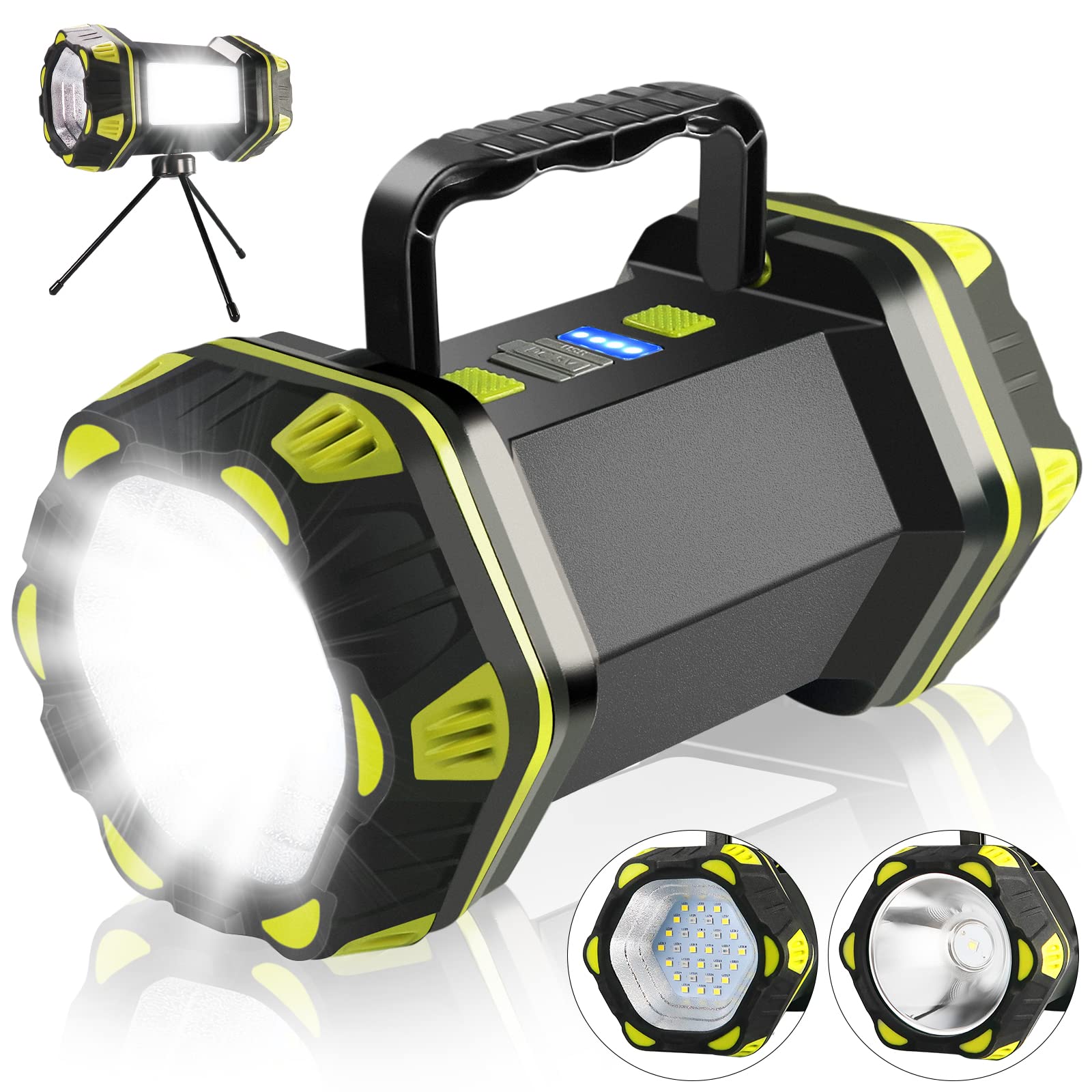 PSDRIQQ lantern lighting a tent and cooking area during nighttime outdoors