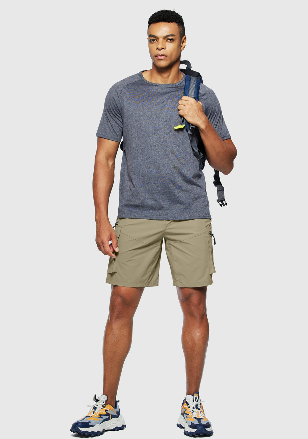 Pudolla shorts in outdoor hiking setting, versatile for travel and trails