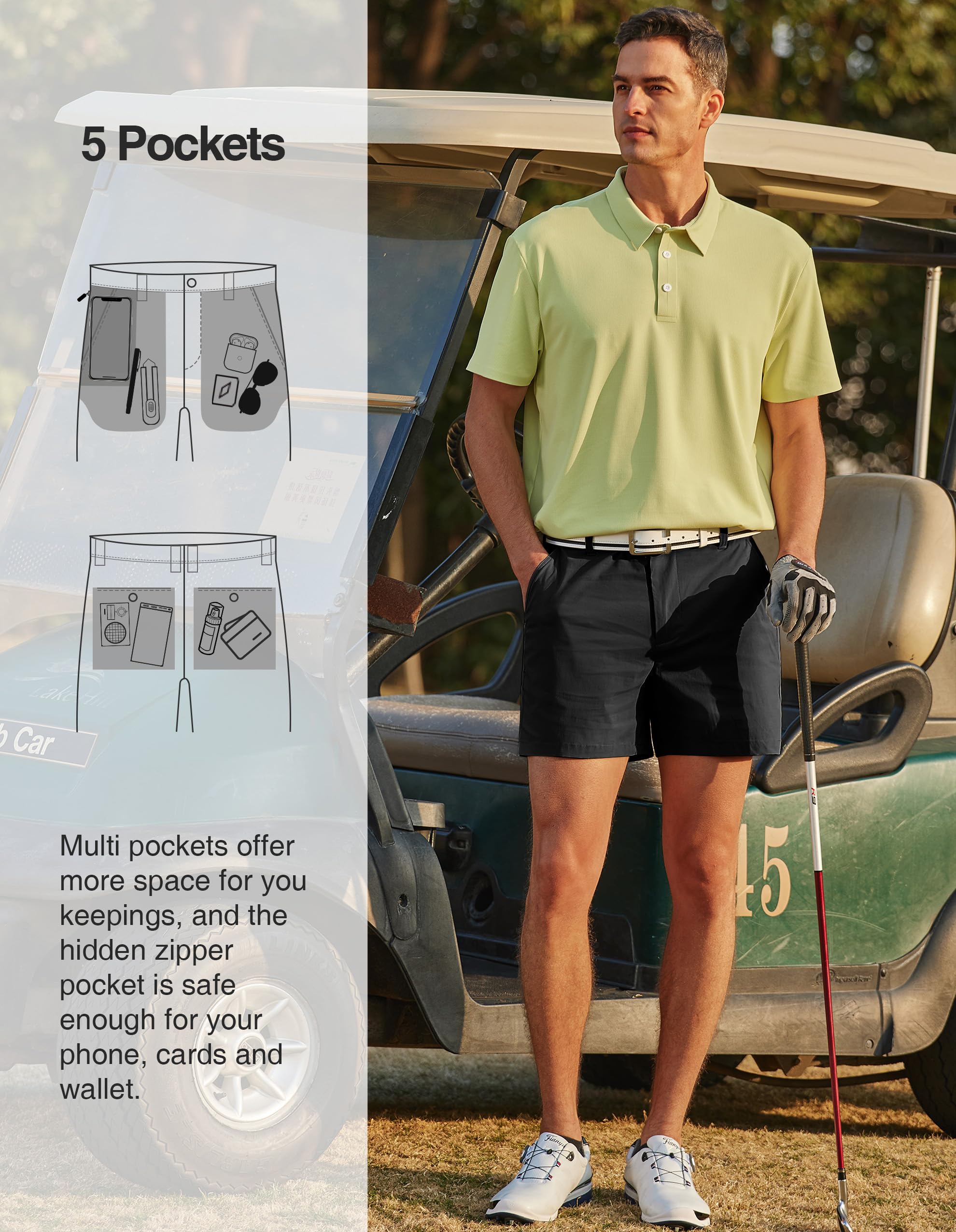 PULI back view showing button pockets for organized carry benefit