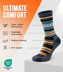 PULIOU close-up knit texture revealing soft merino fibers and breathability benefits