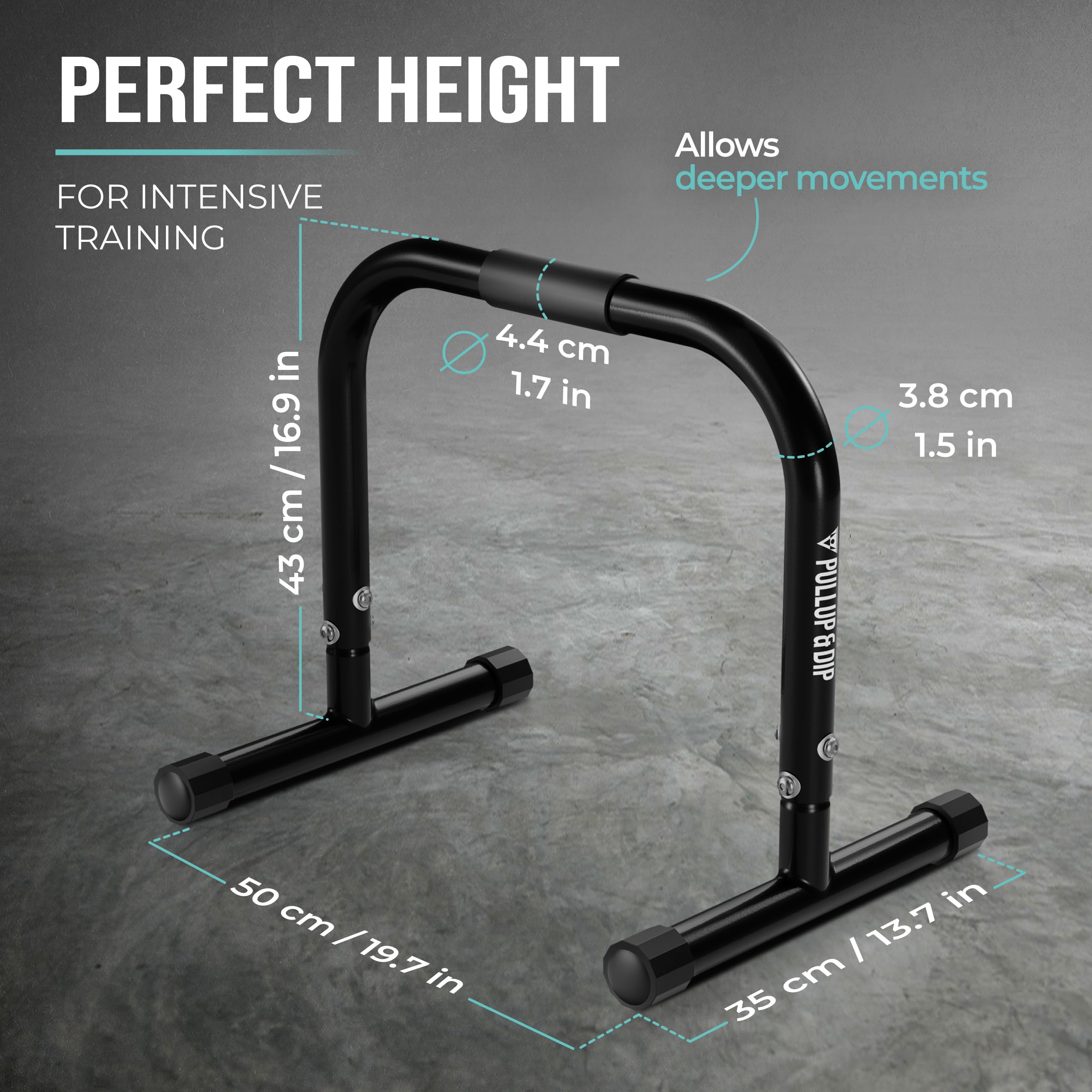 PULLUP & DIP in-use L-sit illustrating core training advantage