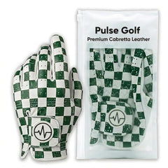 PulseGolf front view of glove showing clean profile and fit benefits